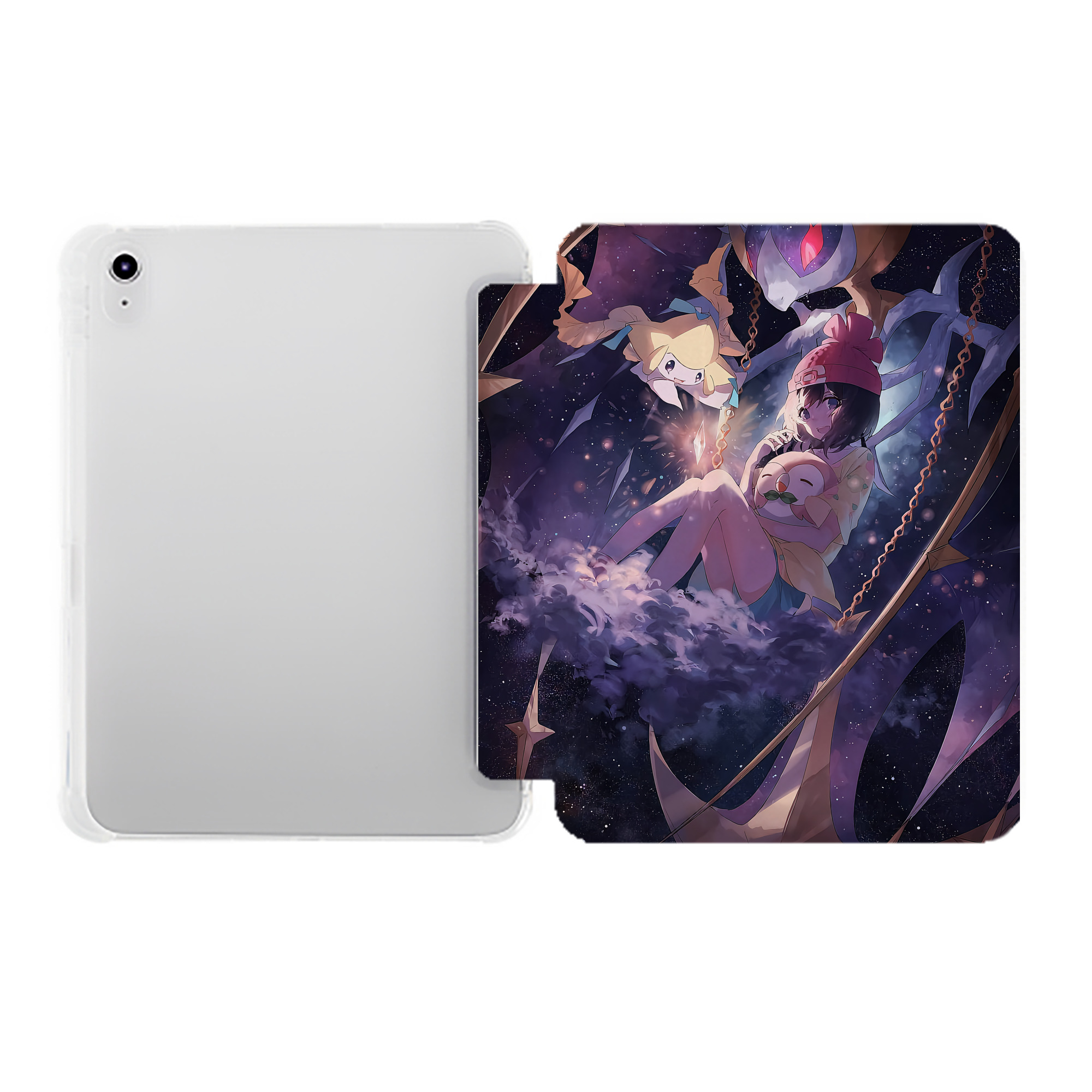 （画像用） ポケットモンスター Pokémon IPad ケース ペン収納付き 三つ折りスタンド PUレザー×シリコン 対応機種9.5/10.5/10.9インチ